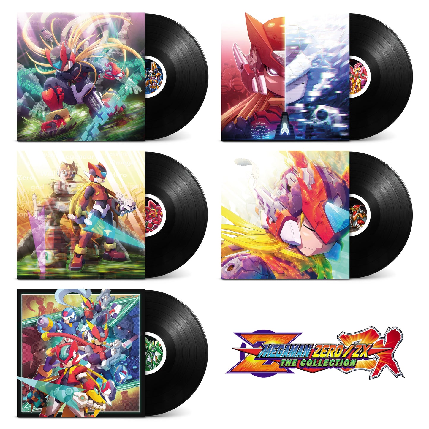 Mega Man Zero/ZX: The Collection (Deluxe X5LP Boxset)