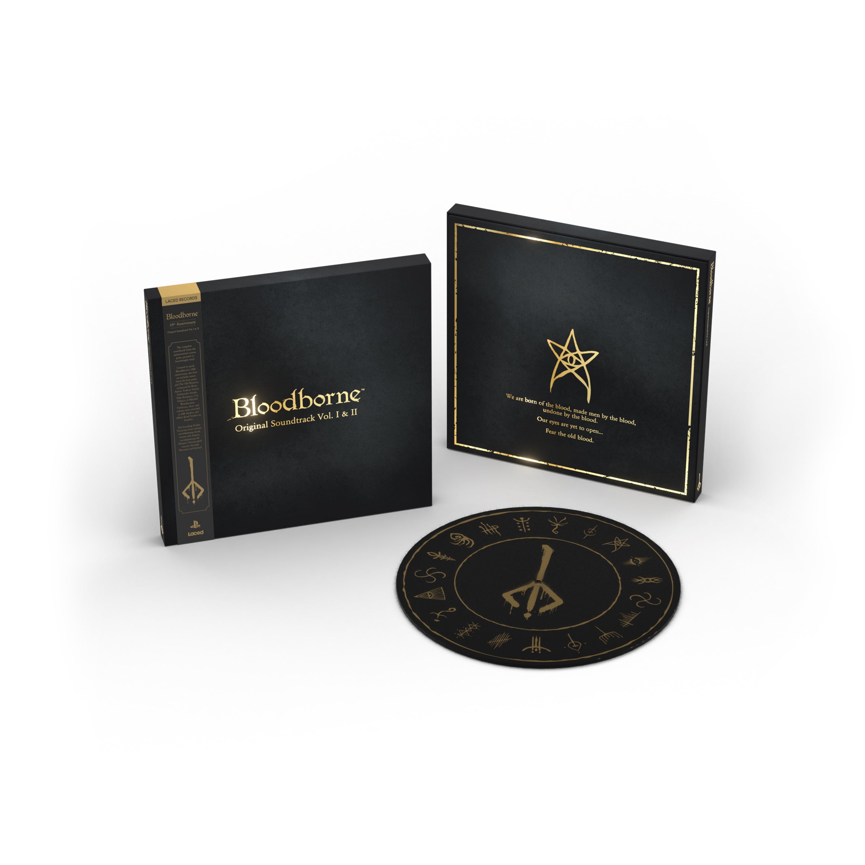 Bloodborne 10th Anniversary Vol. I & II (Box, Slipmat & Obi Strip