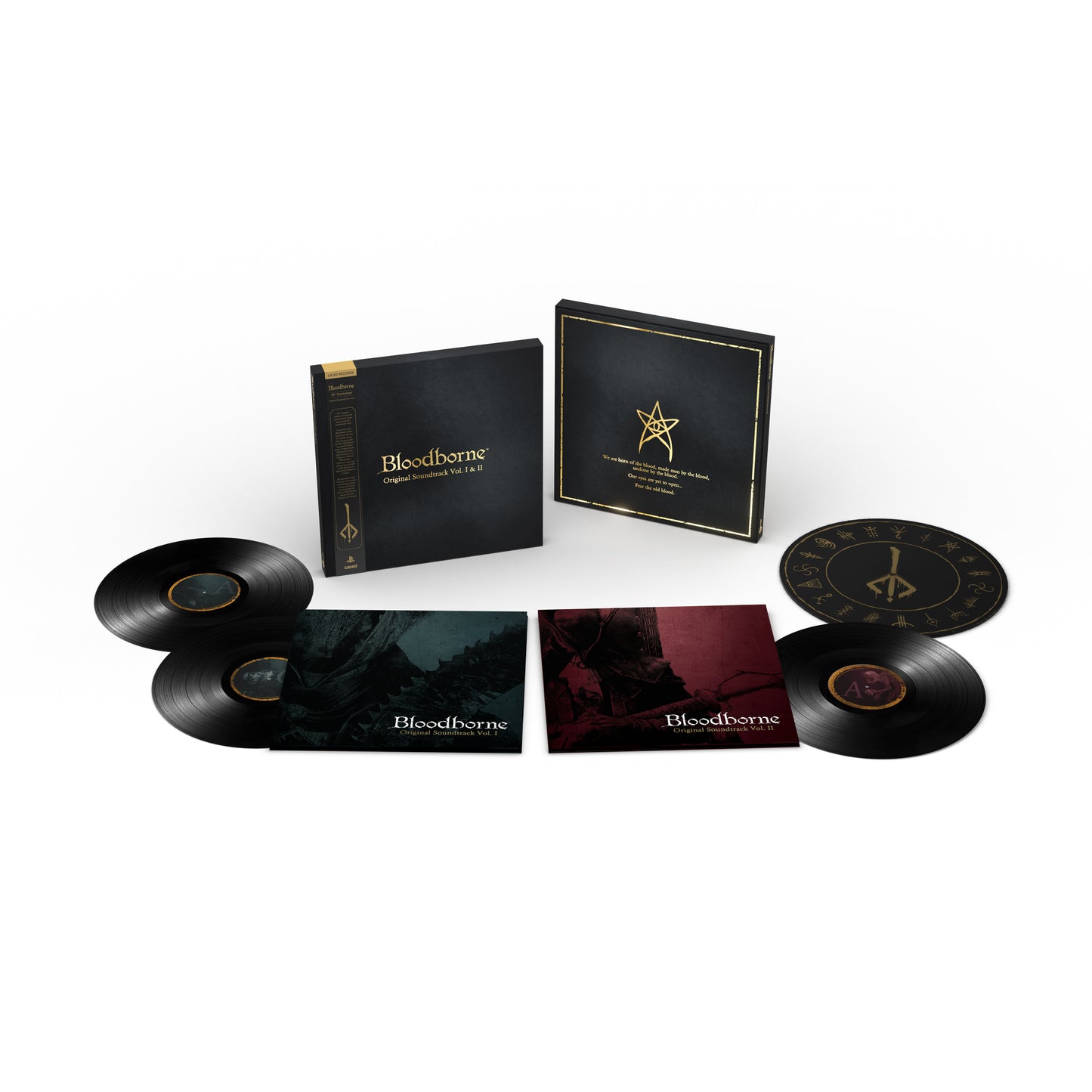 Bloodborne 10th Anniversary Vol. I & II (Deluxe X3LP & Slipmat Boxset)