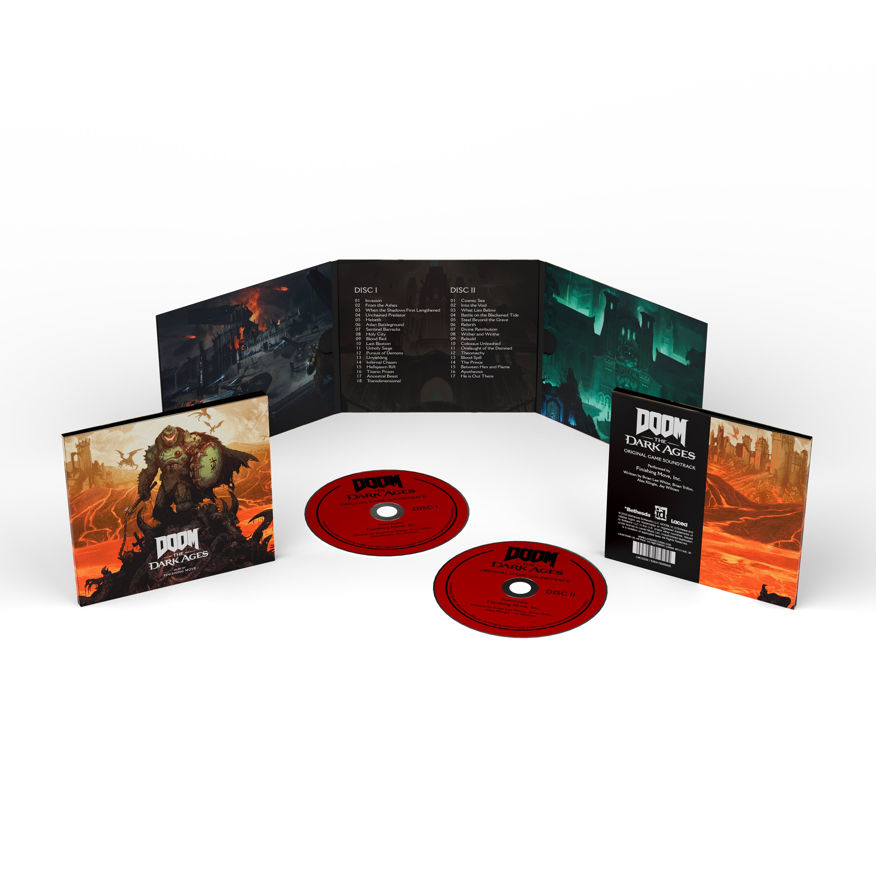 DOOM アルバムCDセット DOOM: The Dark Ages (Deluxe X4LP Boxset) – Laced Records