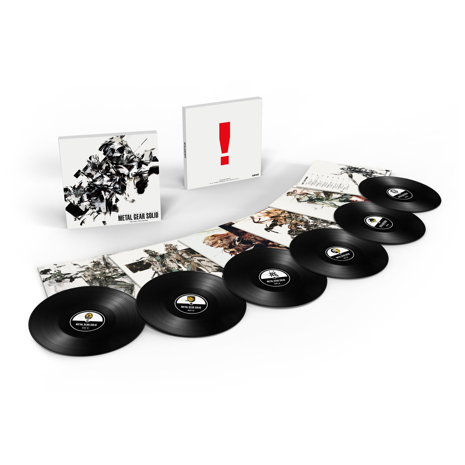 Metal Gear Solid: The Vinyl Collection (Deluxe X6LP Boxset) – Laced Records