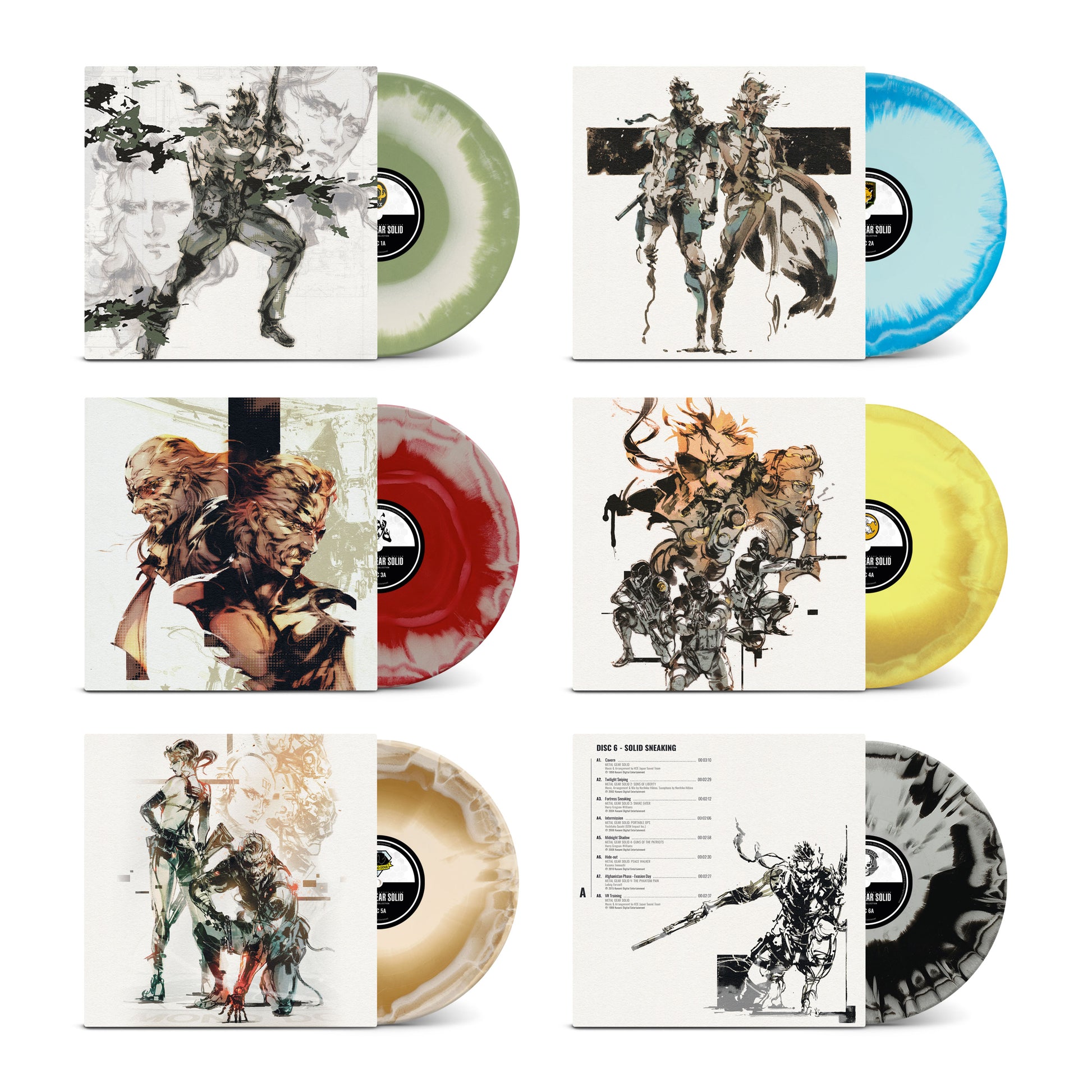 metal gear solid encounter theme Metal Gear Solid: The Vinyl Collection (Limited Edition Deluxe X6LP Bo – Laced Records
