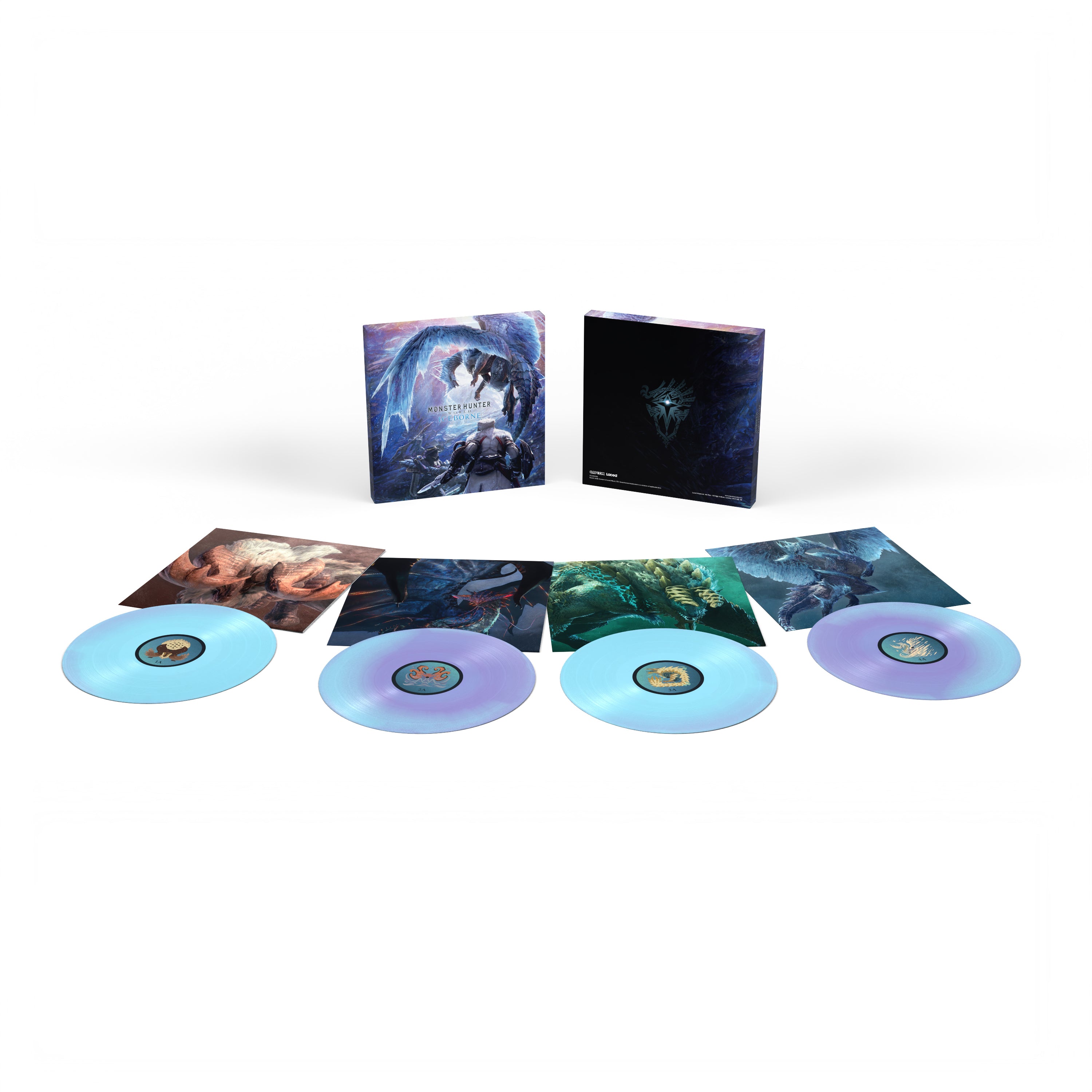 MONSTER HUNTER: ICEBORNE アートワークセット Monster Hunter World: Iceborne (Exclusive Edition Deluxe X4LP