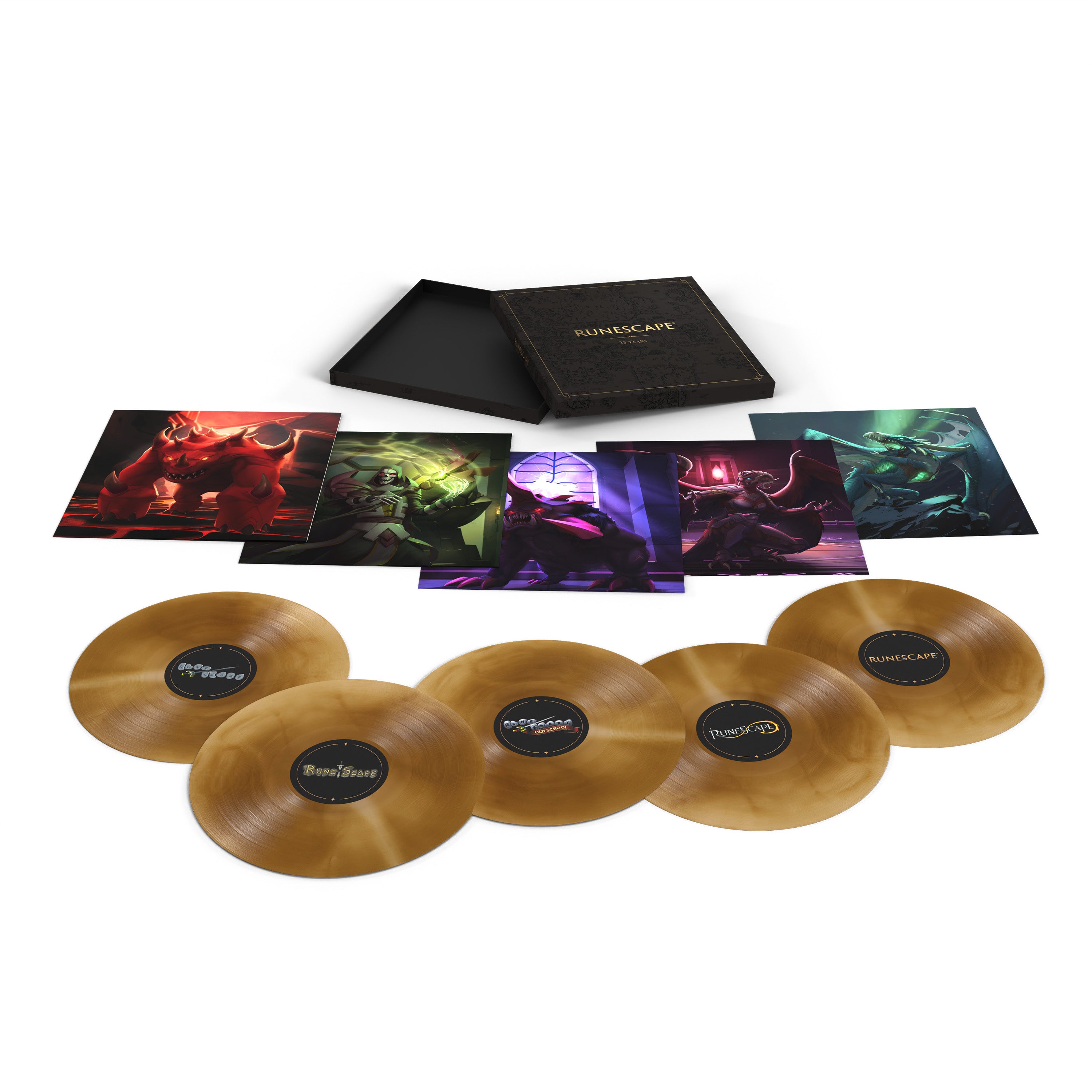 RuneScape: 25 Years (Exclusive Edition Deluxe X5LP Boxset) – Laced