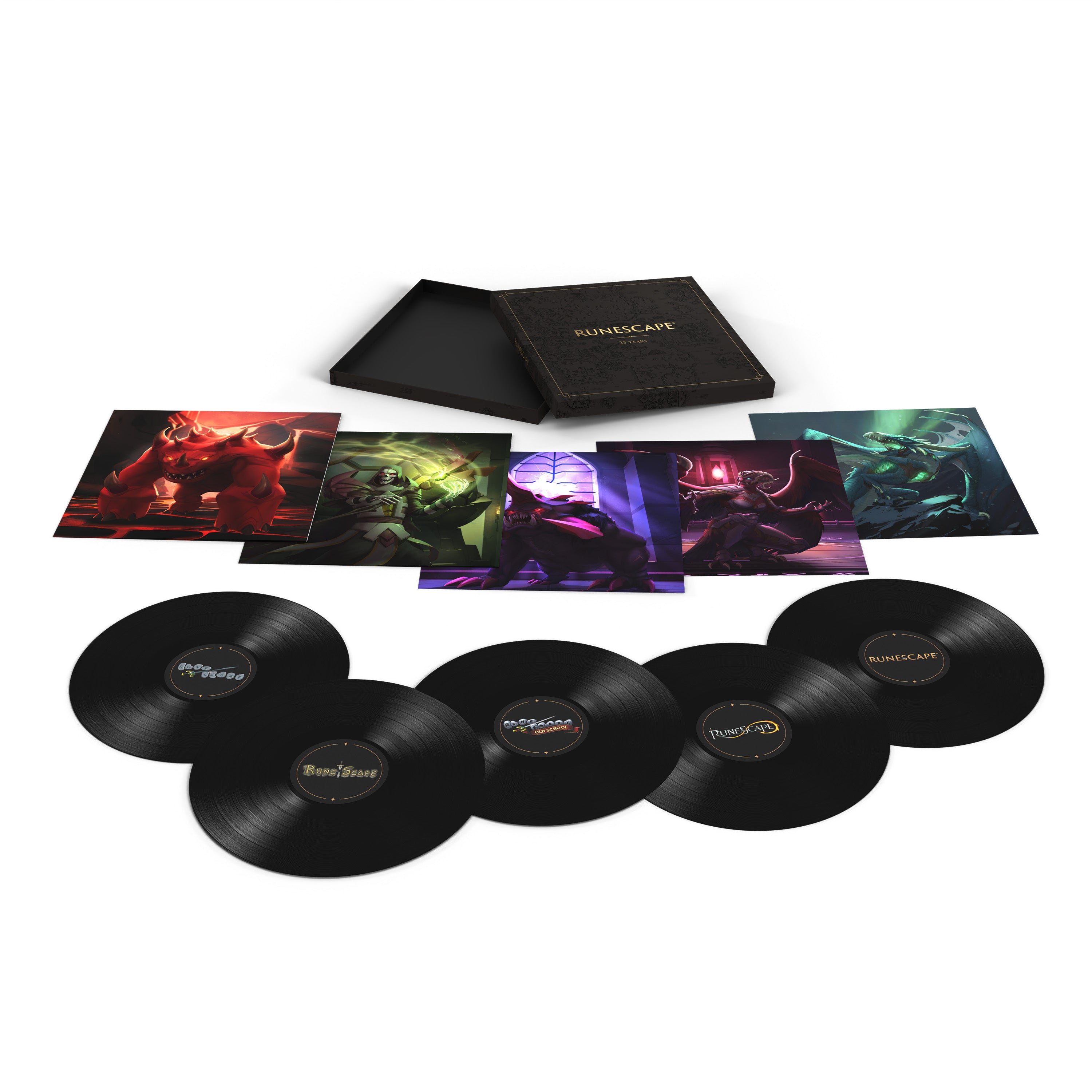 RuneScape: 25 Years (Deluxe X5LP Boxset) – Laced Records