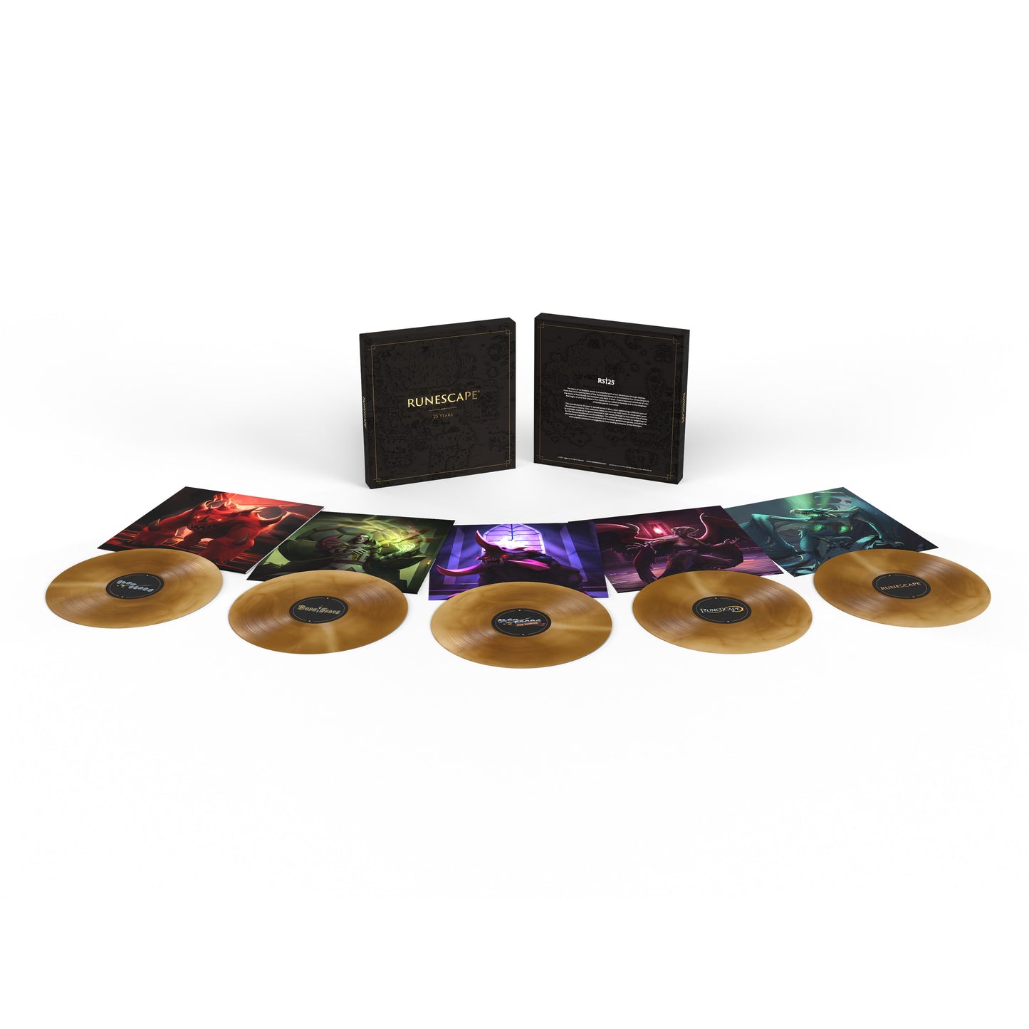 RuneScape: 25 Years (Exclusive Edition Deluxe X5LP Boxset)