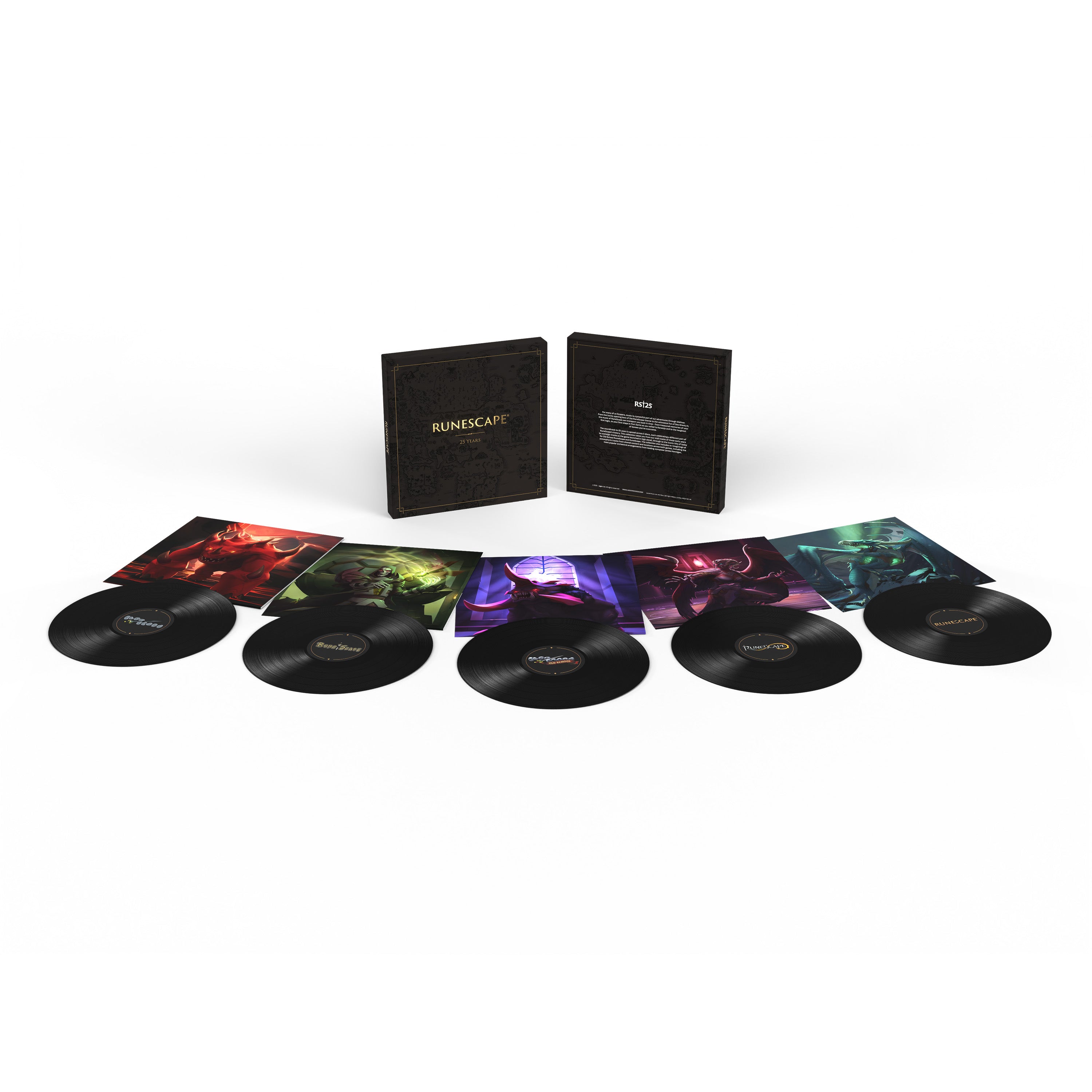 RuneScape: 25 Years (Deluxe X5LP Boxset) – Laced Records