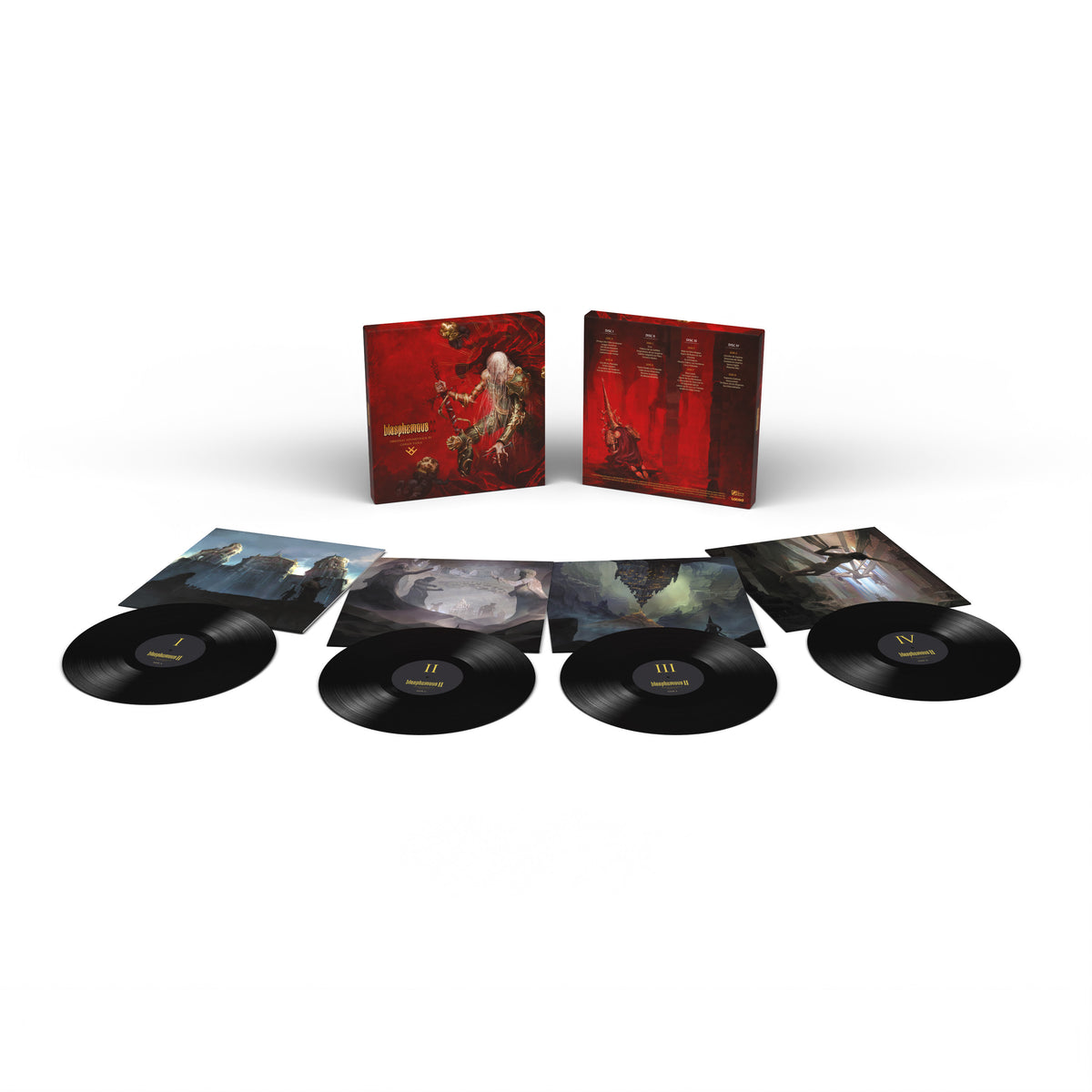 Blasphemous 2: The Original Game Soundtrack (Deluxe X4LP Boxset)