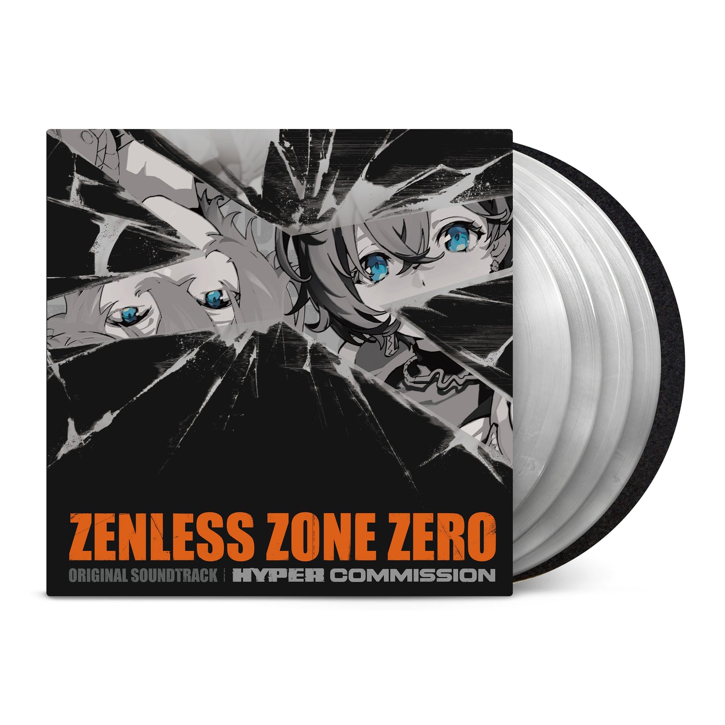 The Zenless Zone Zero 4LP vinyl box set, Laced Exclusive Edition with slipmat
