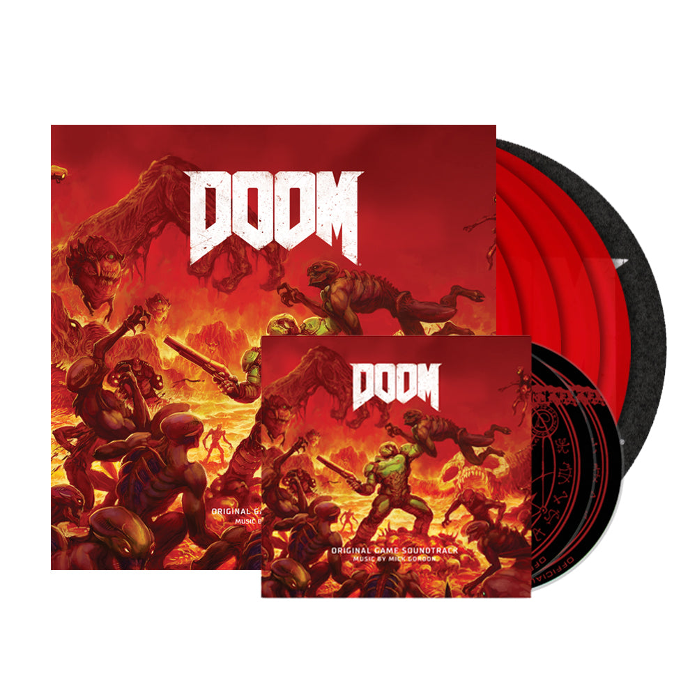 DOOM (Special Limited Edition X4 Vinyl Boxset / Slipmat