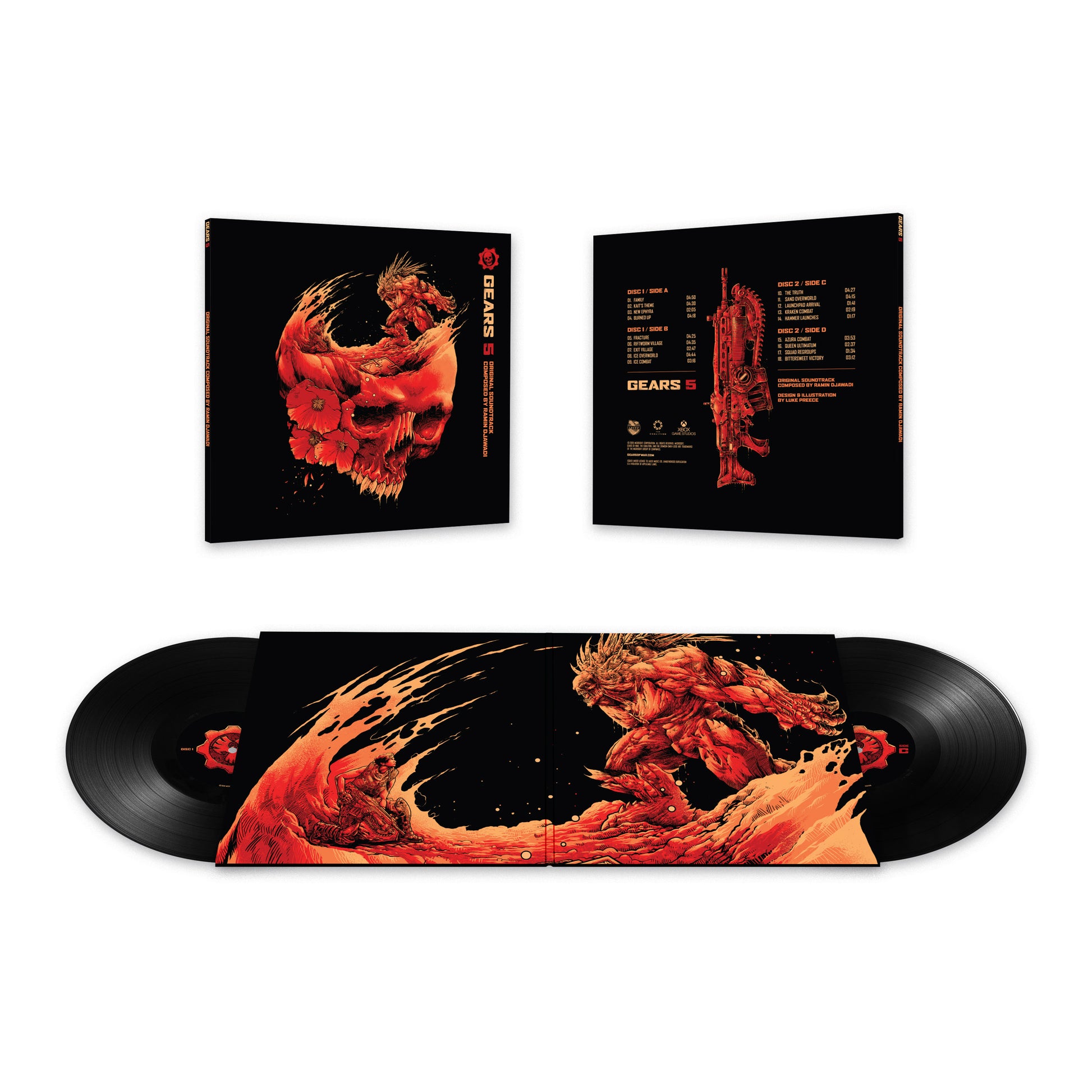 Gears 5 (Deluxe Double Vinyl) – Laced Records