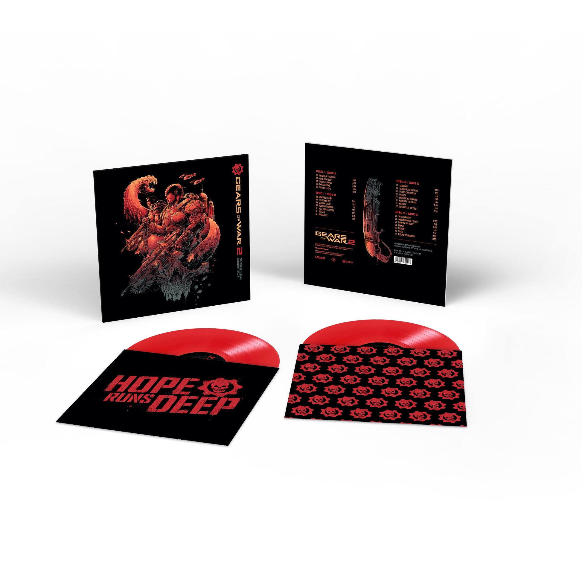 Gears of War 2 (Deluxe Double Vinyl) – Laced Records