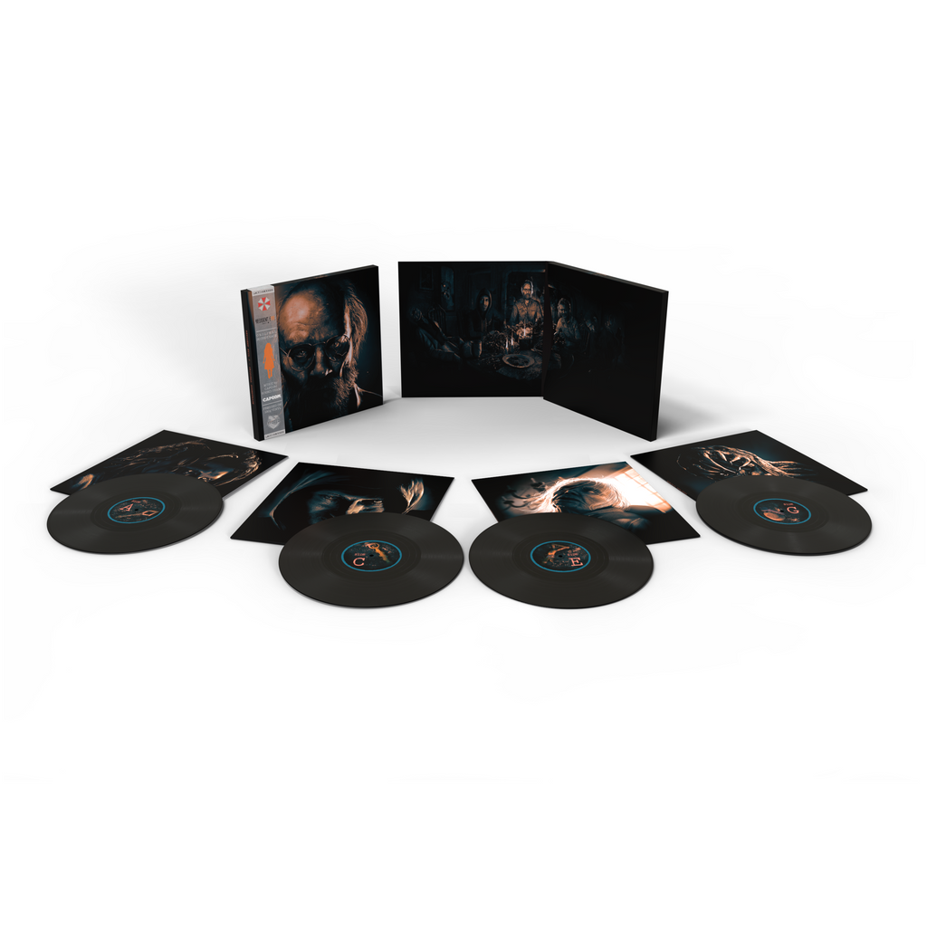 Resident Evil 7 Biohazard Standard Edition X4LP Boxset Laced Records resident-evil-7-biohazard-standard-edition-x4lp-boxset-laced-records
