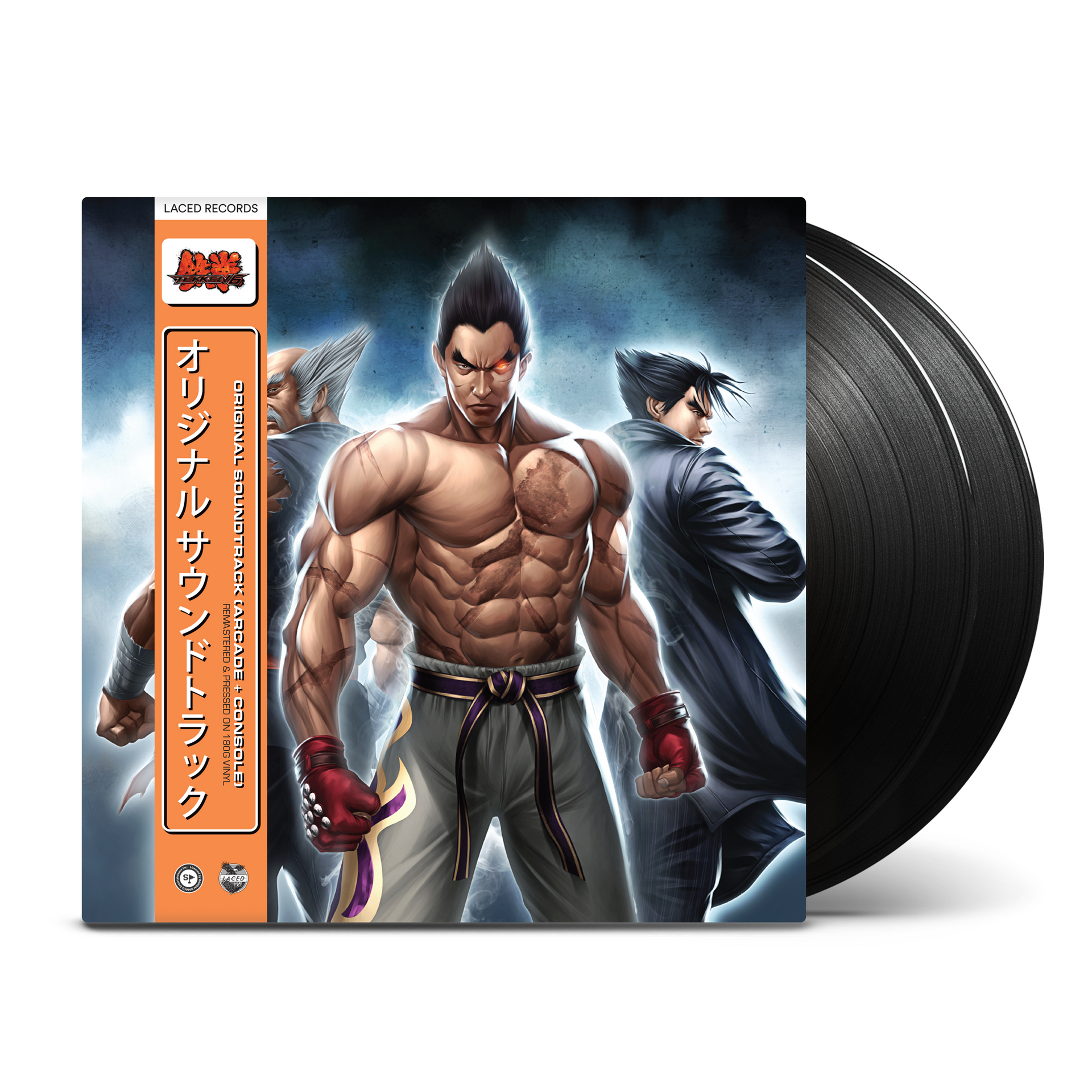 英LP Namco Sounds Tekken? 6 Original Soundtrack LMLP036 Laced Records /00260 T6---STORES---Black--
